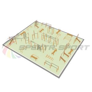 Купить Парковая площадка для Воркаут и WRK 6_76mm в Кудрове 