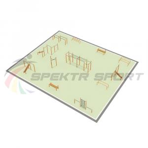 Купить Парковая площадка для Воркаут и WRK 2_76mm в Кудрове 